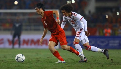 Tuyển Việt Nam nhiều khả năng sẽ sang UAE thi đấu tập trung ở vòng loại thứ 2 World Cup 2022. Ảnh: Minh Chiến.