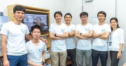  Hachix hiện có 8 nhân viên toàn thời gian và bán thời gian, tất cả là người Việt Nam. Ảnh: Nagoya Startup News. 