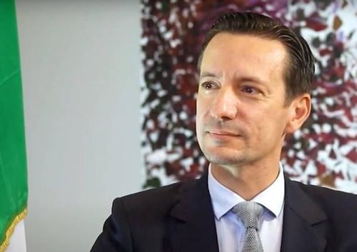Chân dung ông Luca Attanasio lúc sinh thời. Ảnh: Bộ Ngoại giao Italy.