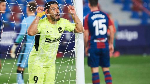  Suarez đang trải qua chuỗi 5 trận liên tiếp không ghi bàn. Ảnh: Getty. 