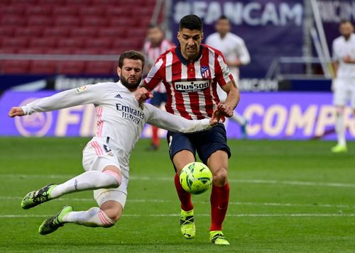 Suarez đã ghi 17 bàn cho Atletico tại La Liga. Ảnh: Getty.