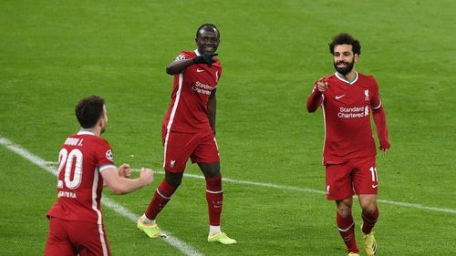 Bộ đôi tiền đạo Salah và Mane cùng nhau tỏa sáng
