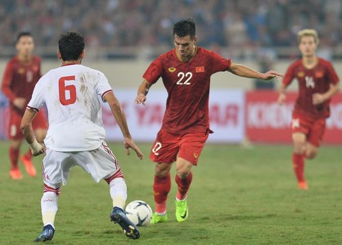 Tiến Linh từng tỏa sáng trong chiến thắng 1-0 của tuyển Việt Nam trước UAE trên sân Mỹ Đình.