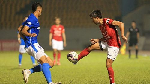 Lee Nguyễn và đồng đội sẽ trở lại sân nhà Thống Nhất gặp Sài Gòn FC ở vòng 4. Ảnh: VPF