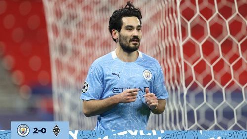 Gundogan cũng góp công vào chiến thắng của đội nhà sau pha tấn công chớp nhoáng