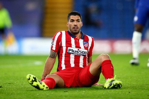 Suarez thể hiện phong độ trái ngược ở Champions League so với La Liga. Ảnh: Getty.