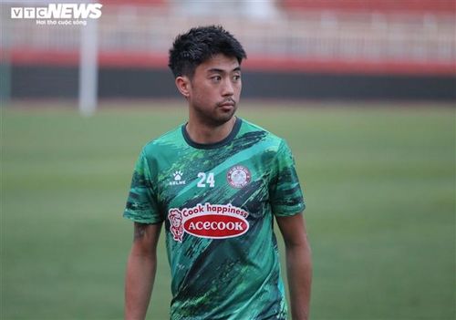 Lee Nguyễn trong màu áo CLB TP.HCM. (Ảnh: Bảo Khanh)