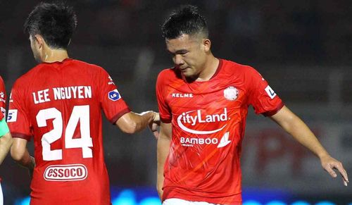Hoàng Thịnh quan trọng không kém Lee Nguyễn ở CLB TP.HCM. Ảnh: Quang Thịnh.