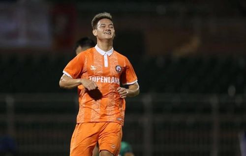Hồ Tấn Tài là nội binh duy nhất ghi bàn cho Bình Định.