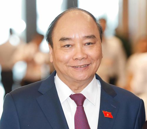 Tổng thư ký Quốc hội Nguyễn Hạnh Phúc cho biết, lần đầu tiên đương kim Thủ tướng Nguyễn Xuân Phúc được giới thiệu để bầu Chủ tịch nước. Ảnh Minh Đạt