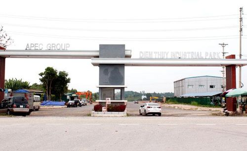 Zone B, Diem Thuy Industrial Zone has invested in infrastructure construction, promising to attract many big projects