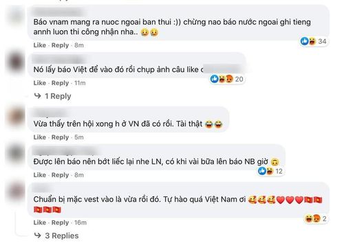 Cư dân mạng cũng thắc mắc việc báo tại Đức nhưng ghi tiếng Việt, người Đức đọc thế nào? (Ảnh: Chụp màn hình)