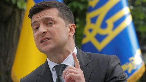 Tổng thống Ukraine Volodymyr Zelensky