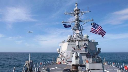 USS Donald Cook từng nhiều lần hiện diện ở Biển Đen, lần gần đây nhất vào tháng 2. Ảnh: The Drieve. 