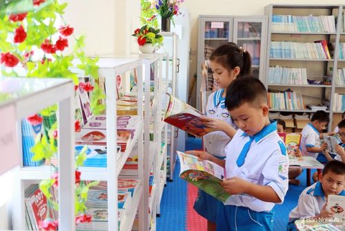 Đó là nơi để học sinh thư giãn sau những giờ học căng thẳng. Ảnh: MH