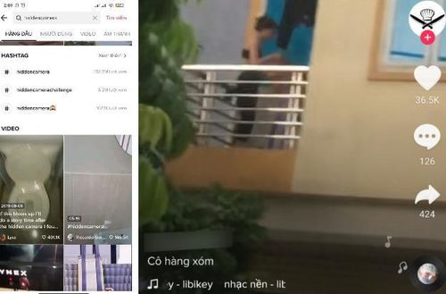 Các đoạn clip rình rập và quay lén ghi hình ai đó cũng thu hút người xem.