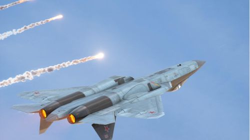 Tiêm kích Su-57 thế hệ mới nhất của Nga lại có bề mặt phản xạ radar chỉ bằng 1/5 so với chiếc F-35, tương đương với bề mặt phản xạ radar của một con ruồi - 0,001 mét vuông.