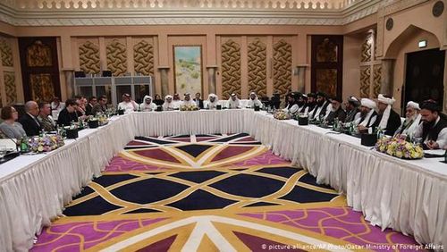 Các cuộc đàm phán giữa Chính phủ Afghanistan và Taliban đang diễn ra tại Doha, Qatar nhưng không đạt nhiều tiến triển. Ảnh: Deutsche Welle
