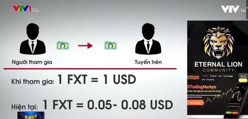 Hiện tại giá của tiền ảo FXT đã giảm tới 95% so với lúc ban đầu.