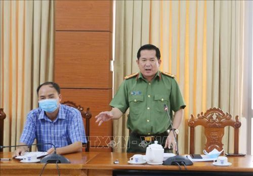 Đại tá Đinh Văn Nơi, Giám đốc Công an tỉnh An Giang khẳng định cần huy động nguồn lực của toàn xã hội cùng chung tay phòng, chống COVID-19.