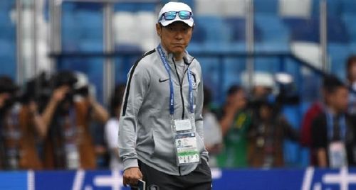 Chiến lược gia Shin Tae Yong có nhiều tham vọng với bóng đá Indonesia.Ảnh: AFC.