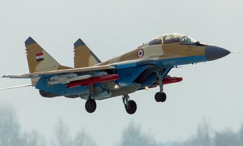 Không quân Ai Cập đánh dấu sự trở lại bằng việc mua MiG-29M của Nga. MiG-29M sử dụng công nghệ máy bay thế hệ 4+, vượt trội so với F-15C của đối thủ Israel. Mặc dù tốc độ chậm hơn và thấp hơn một chút, nhưng MiG-29M có khả năng cơ động tốt hơn; đặc biệt là được trang bị tên lửa không đối không có tầm bắn đến 130km và các cảm biến hồng ngoại tiên tiến.