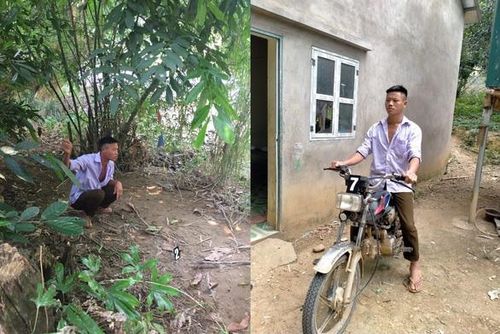 Lý Chừ - Thôn đội trưởng, thành viên tổ tuần tra kiểm soát Covid-19 cùng lực lượng Biên phòng làm “nội gián” đưa 200 người xuất nhập cảnh trái phép. Ảnh thực nghiệm hiện trường do Công an Lào Cai cung cấp.