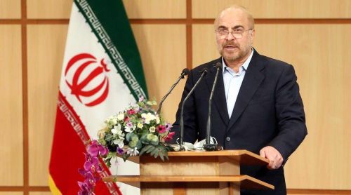 Chủ tịch Quốc hội Iran Mohammad Baqer Qalibaf nêu rõ 4 giới hạn trong đàm phán khôi phục thỏa thuận hạt nhân Iran 2015. (Nguồn: Press TV)