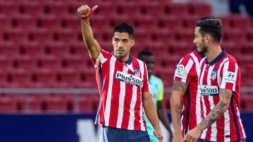  Suarez trải qua chuỗi trận đấu khô hạn bàn thắng. Ảnh: Getty Images. 