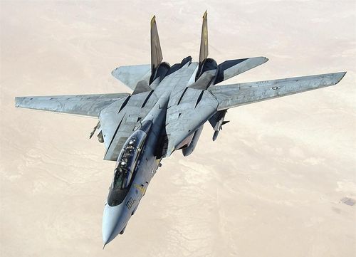 Grumman F-14 Tomcat (2.485 km/h):F-14 Tomcat là máy bay siêu thanh cánh cụp cánh xòe, được phát triển dành cho Hải quân Mỹ. Mẫu máy bay được biến đến rộng rãi trong bộ phimTop Guncủa Tom Cruise. Chúng được phát triển vào những năm 1970 và "nghỉ hưu" vào năm 2006. Có tổng cộng 712 chiếc F-14 Tomcat được sản xuất. Điều thú vị là máy bay này vẫn được Không quân Iran sử dụng cho đến ngày nay. Ảnh:Rob Tabor.