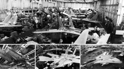 Máy bay cất cánh lần đầu vào năm 1970, được đưa vào sử dụng trong Hải quân Mỹ từ năm 1974. Năng lực của F-14 được đánh giá là vượt trội so với các máy bay của Liên Xô cùng thời kỳ, mãi tới khi Su-27 xuất hiện, khoảng cách giữa chiến đấu cơ Mỹ và Liên Xô mới bị phá bỏ.