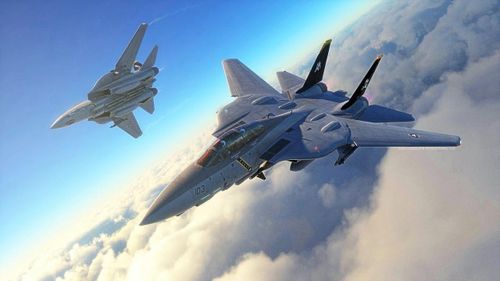 Để không chiến tầm gần, F-14 được trang bị pháo hàng không M61 Vulcan có khả năng khai hỏa 6000 phát/phút.