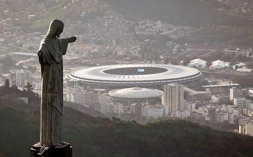 Sân vận động Maracana tại thành phố Rio de Janeiro (Brazil) là nơi diễn ra các trận đấu Copa America 2021. Ảnh: AFP.