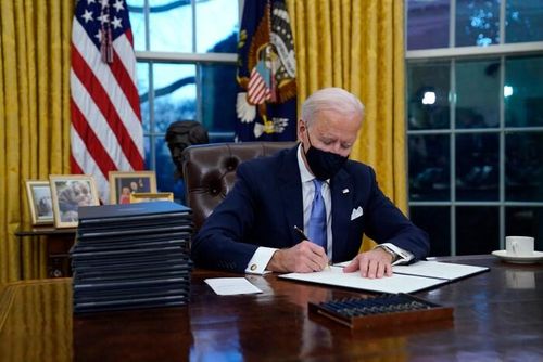 Tổng thống Mỹ Joe Biden. (Ảnh: AP)