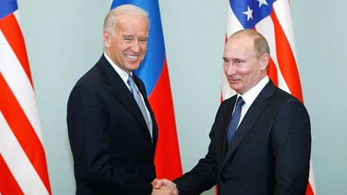Tổng thống Mỹ Joe Biden và Tổng thống Nga Vladimir Putin. Ảnh: L.G.