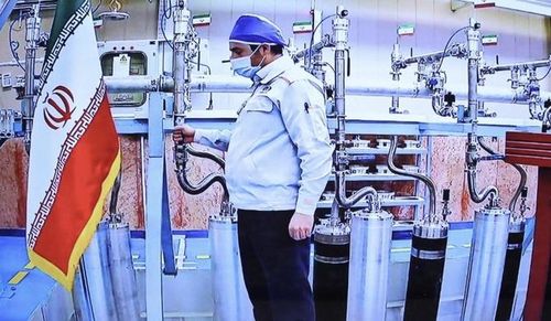 Iran cho biết đã sản xuất thêm 6,5 kg uranium làm giàu ở mức 60%. Ảnh: AFP.