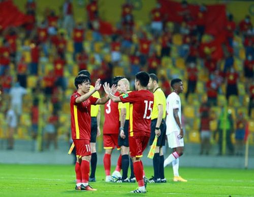 Thầy trò HLV Park Hang-seo rút được nhiều bài học quý giá chuẩn bị cho vòng 3 World Cup 2022 khu vực châu Á .Ảnh: ANH KHOA