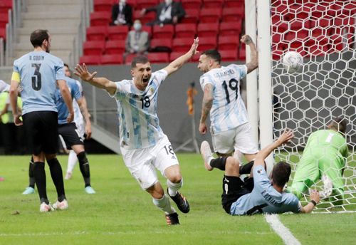 Argentina đánh bại Paraguay 1-0 ở bảng A Copa America. Ảnh: Reuters