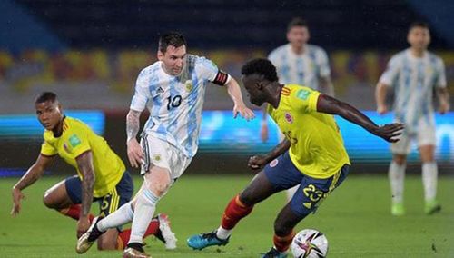 Messi cùng đội tuyển Argentina trong trận ra quân tại Copa America 2021. Ảnh: Internet