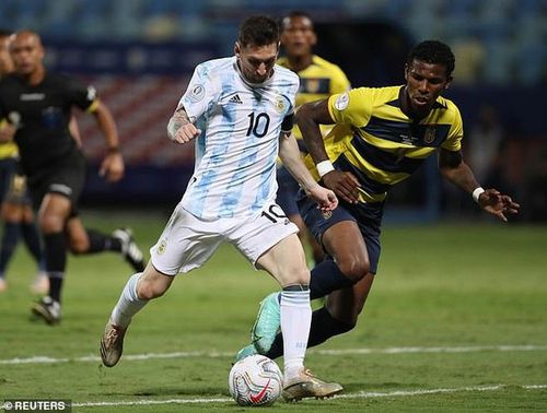 Messi và các đồng đội đã vào tới bán kết Copa America 2021 