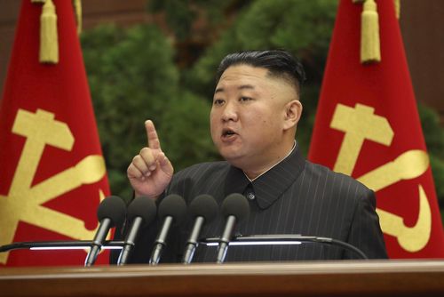 Ông Kim Jong Un vào ngày 29/6. Ảnh: AP.