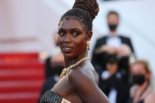 Ngôi sao điện ảnh Jodie Turner-Smith tại Liên hoan phim Cannes. Ảnh: AFP