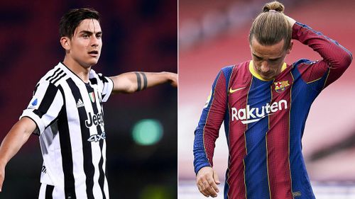 Barca muốn thực hiện tran đổi Griezmann - Dybala