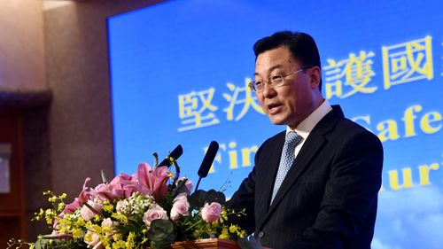 Ảnh: Thứ trưởng Ngoại giao Trung Quốc Tạ Phong. China News Service.