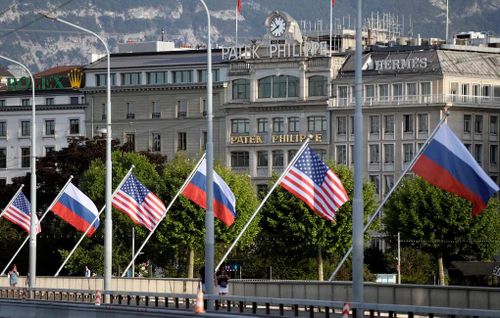 Vòng tham vấn diễn ra tại Geneva, Thụy Sĩ - nơi Tổng thống Joe Biden và đồng cấp người Nga Vladimir Putin gặp nhau hồi tháng trước. Ảnh: TASS