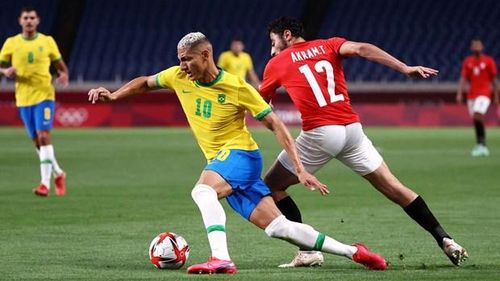 U23 Brazil nhọc nhằn vượt qua U23 Ai Cập. (Nguồn: Getty Images)