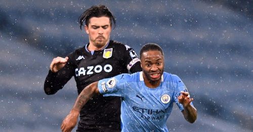 Việc Grealish đến Man City có thể khiến Sterling ra đi. Ảnh: Sky Sports.