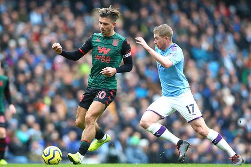 Jack Grealish sắp trở thành đồng đội của De Bruyne