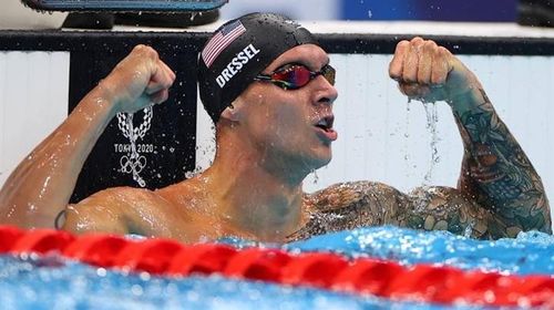 Caeleb Dressel nhận 185.000 USD tiền thưởng cho 5 tấm huy chương.