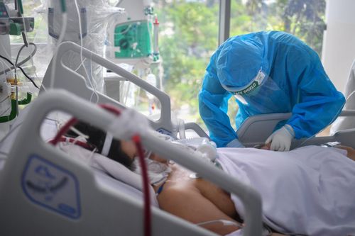  TP.HCM thiết lập thêm nhiều bệnh viện để điều trị bệnh nhân Covid-19. Ảnh: Duy Hiệu. 